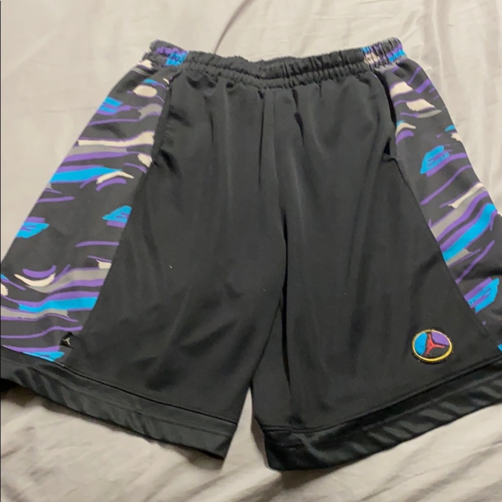 Air Jordan retro aqua 8 shorts size xL rare